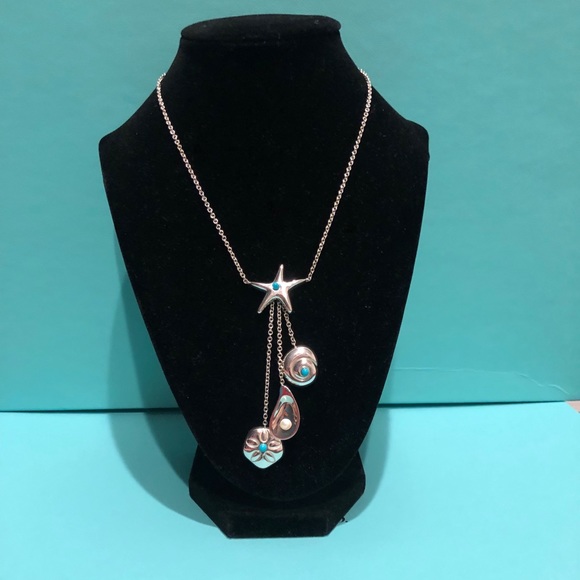 Tiffany & Co. Jewelry - Authentic Tiffany & Co. Seas Shell Drop Necklace